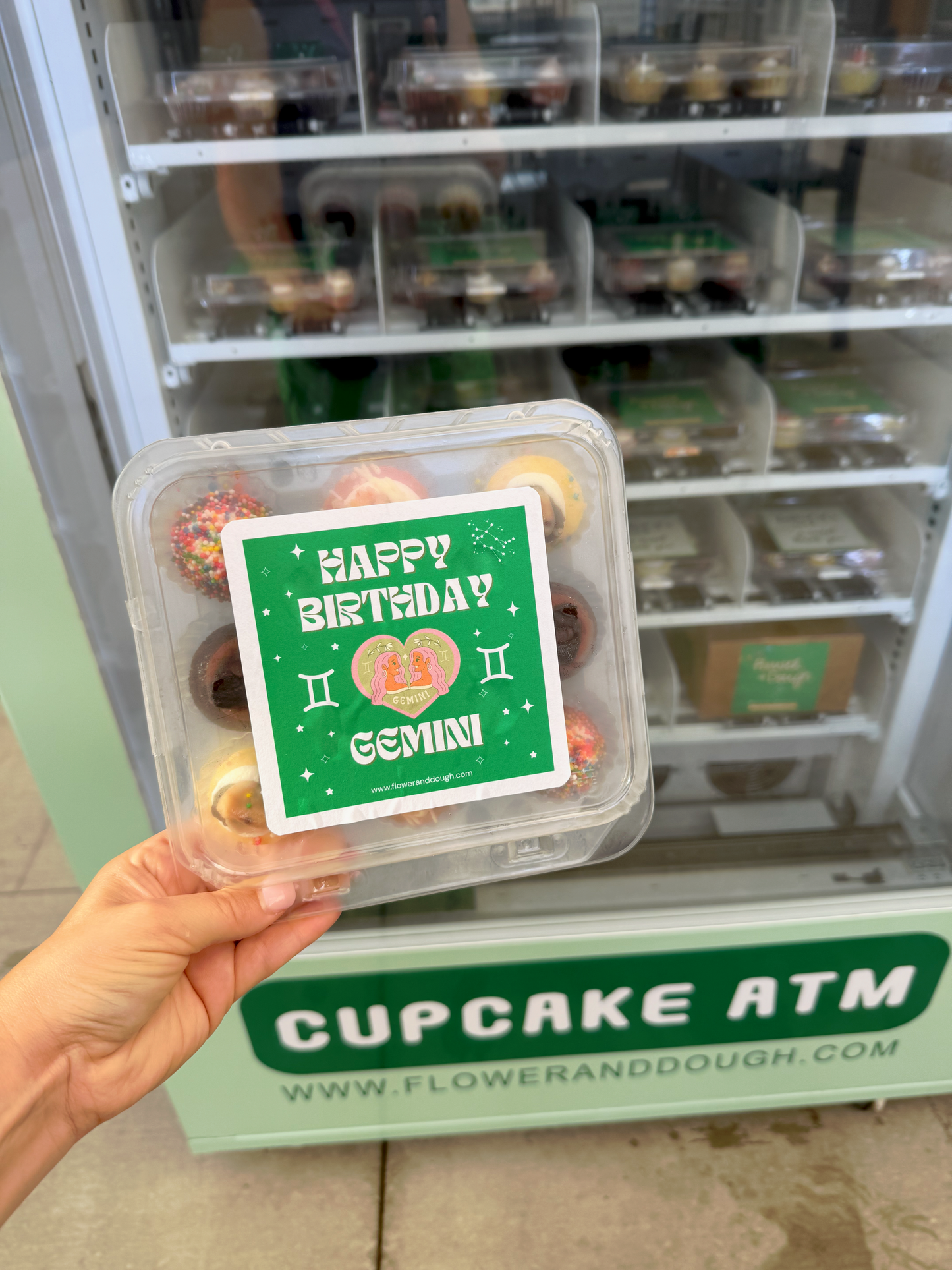 Gemini Happy Birthday Cupcakes